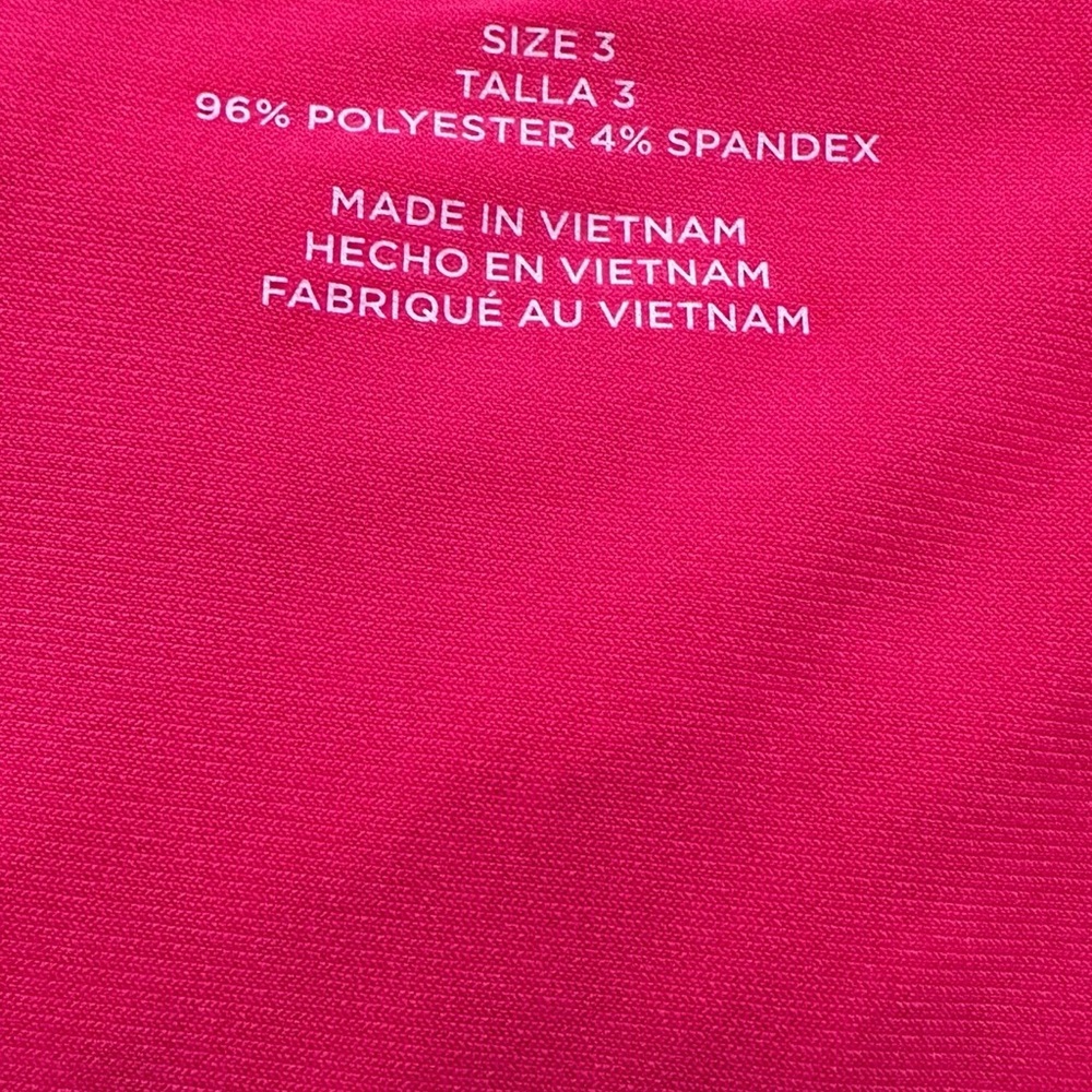 Chico’s Women’s Sz 3(XL) The Ultimate Tee 3/4 Sleeve Asymmetrical Hem - Picture 5 of 7